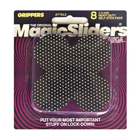 Magic Sliders 1.50 in. Magic Gripper Sliders, 8PK MA570672